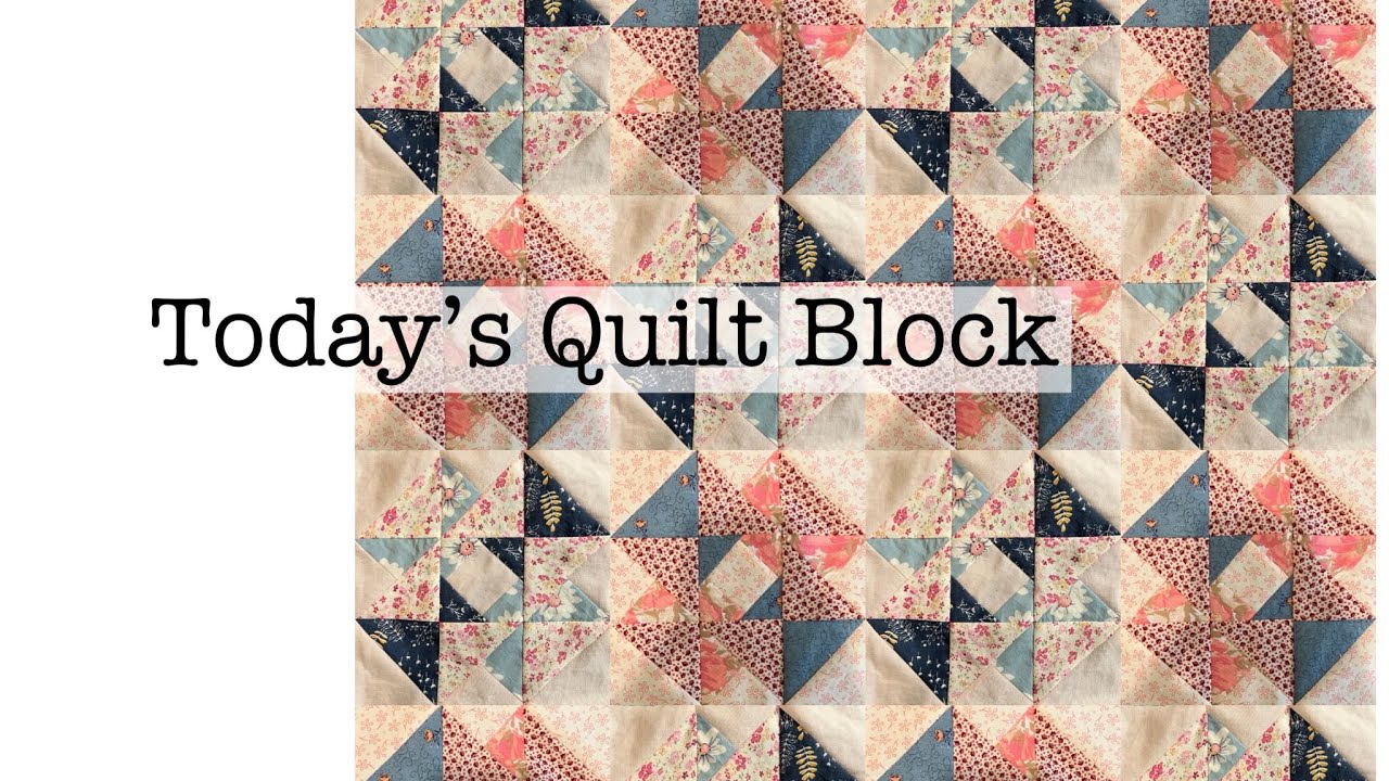 Today's Quilt Block - Castle in air