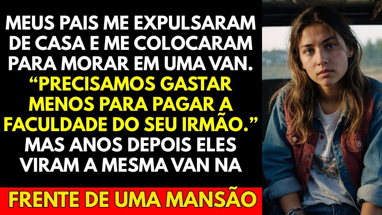 Meus Pais Me Expulsaram De Casa E Me Colocaram Para Morar Em Uma Van  “Precisamos...