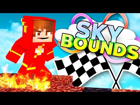MOST DANGEROUS PARKOUR RACE! | Minecraft Skybounds #14 - MOST DANGEROUS PARKOUR RACE! | Minecraft Skybounds #14