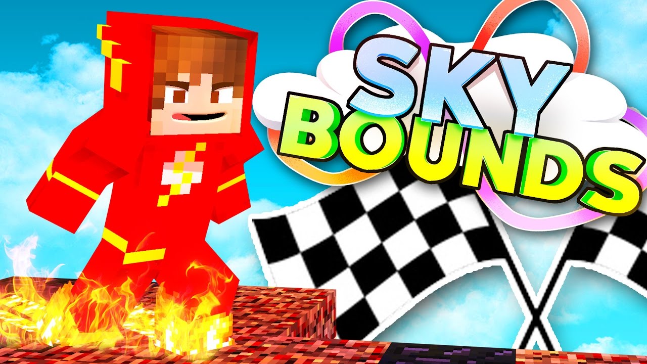 MOST DANGEROUS PARKOUR RACE! | Minecraft Skybounds #14