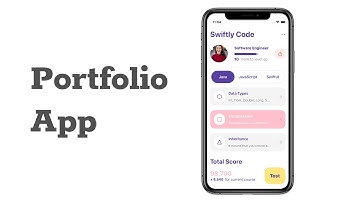 SwiftUI Tutorial: How to Create your own Portfolio App (Light + Dark Mode) in 10 minutes