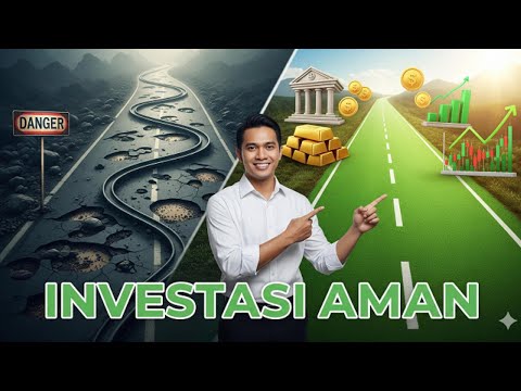 INVESTASI AMAN Buat PEMULA di 2025! Modal 100rb Anti Ribet (Dari Emas sampai Deposito)