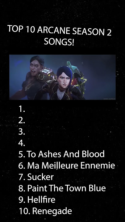 Ranking Arcane S2 Songs #arcane #arcanemusic #musicranking #arcaneseason2