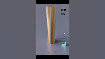 Satisfying Collapse of Colorful Cubes Structure #satisfying #animation #blender #asmr #minecraft #3d