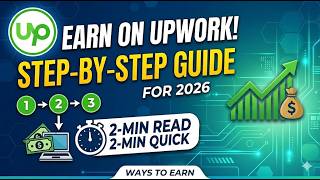 Upwork Ways to Earn Guide Step by Step 2026  2 Min