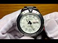 SEIKO STARGATE SKZ323K1 WHITE DIAL DIVE WATCH