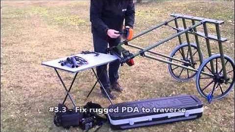 SENSYS - How to set up the MAGNETO MXPDA push cart survey system
