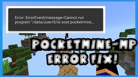 1.16 PocketMine-MP Error FIX! - MCPE play on Server!