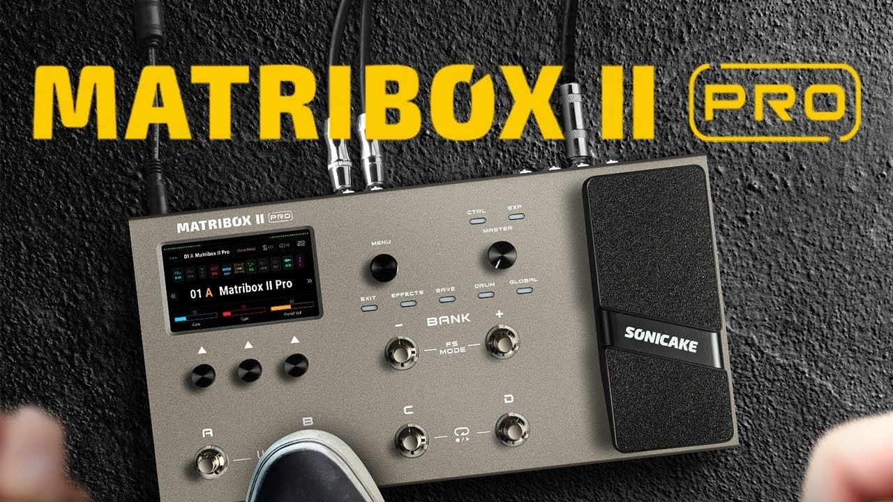 Sonicake Matribox II Pro丨タッチスクリーン搭載・プロサウンド対応の