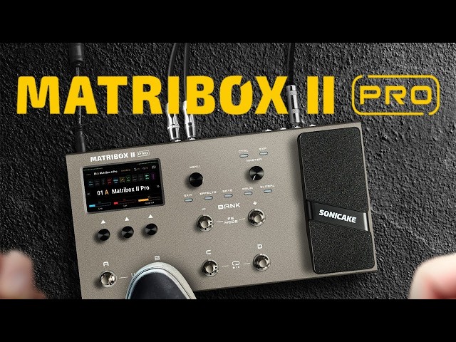 Sonicake Matribox II Pro丨タッチスクリーン搭載・プロサウンド対応の