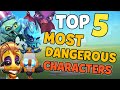 Top 5 Most Dangerous Characters | Zooba