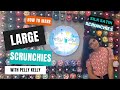 How to Make Large Scrunchies | DIY Scrunchy | Scrunchies for Small Business #scrunchies #silksatin