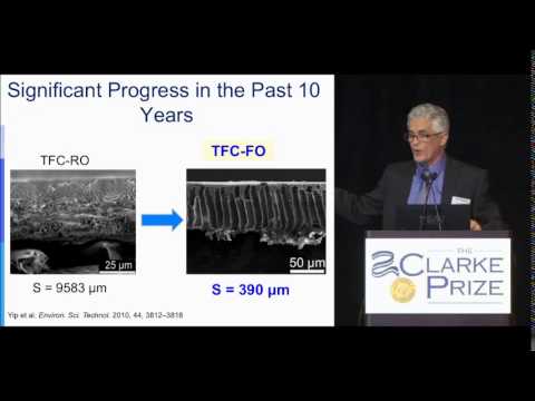 2014 Clarke Prize: Elimelech_Forward Osmosis: Progress and Challenges