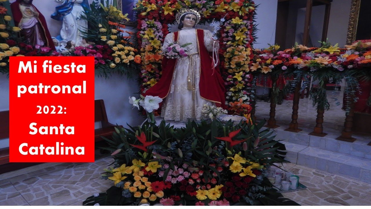 Mi fiesta patronal 202: Santa Catalina - YouTube