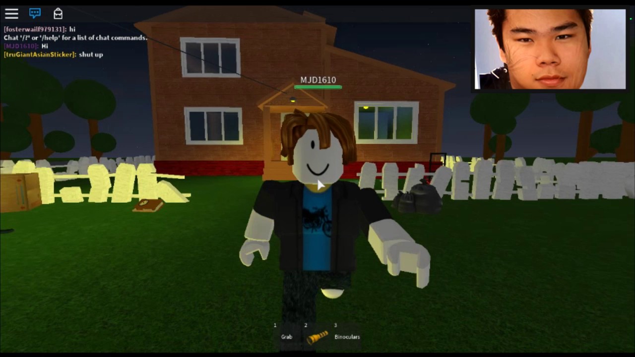 Giant Asian Sticker Plays Roblox Kill Me Youtube - asian 13 roblox