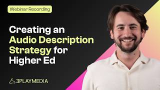 How to Build an Audio Description Strategy That Actually Works (Title II Compliance Guide)