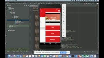 Food Ordering System | Android Project Tutorial | Android CRUD Project