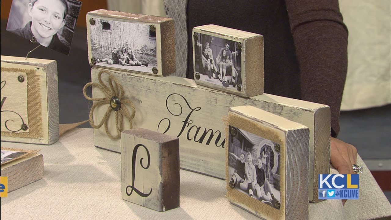 KCL - How to make Photo Blocks &amp; Holders for holiday gifts ...