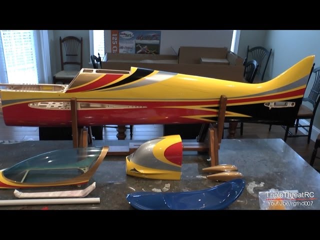 SebArt Mytho S 125 E F3A Pattern Ship Unbox - YouTube