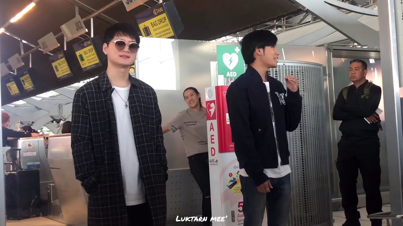 คริส สิงโต (Krist Singto) ส่งไปสนามบินที่เฉิงตู 15/11/2019