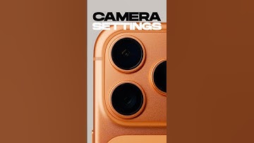 BEST iPhone Camera Settings for 2025 👀📱