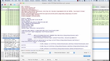 Wireshark: Follow Streams