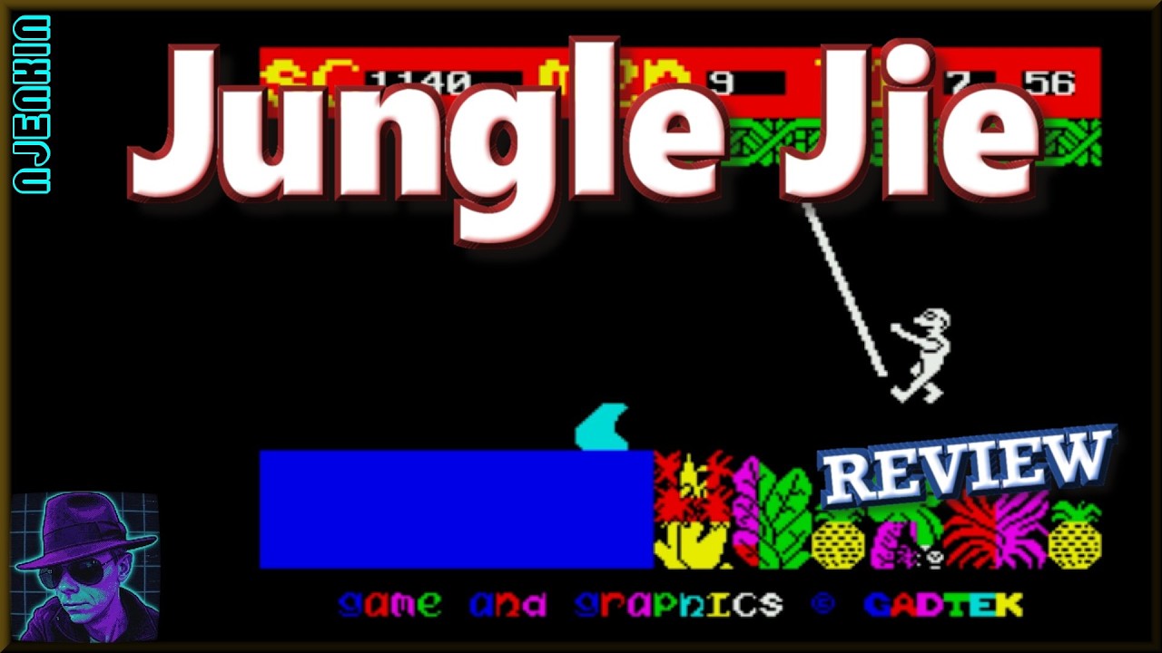 Jungle Jie - on the ZX Spectrum 48K !! with Commentary - YouTube