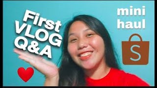 Celebrity Q&A + MINI SHOPEE HAUL (FIRST VLOG) | JULIA HERNANDEZ Profile