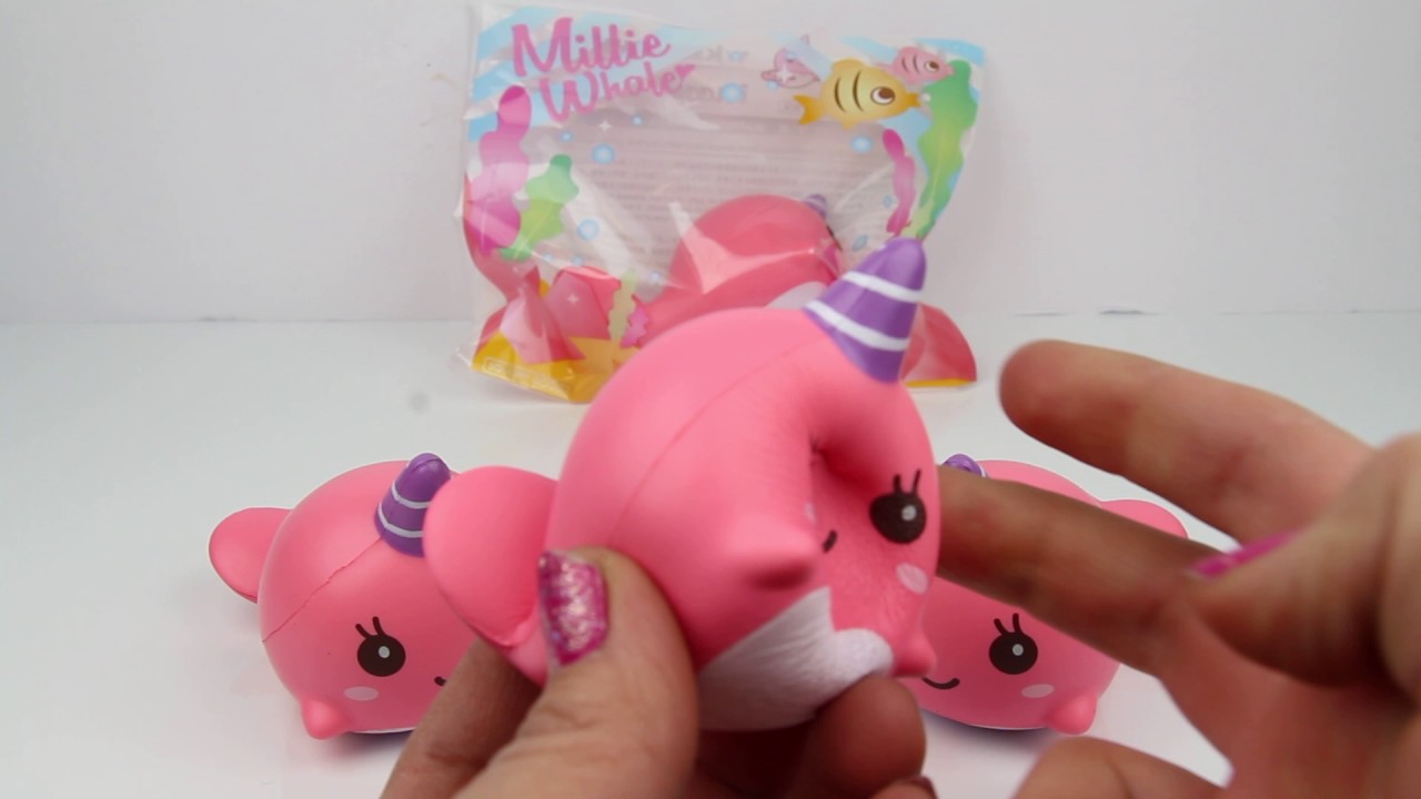 mini millie the whale squishy