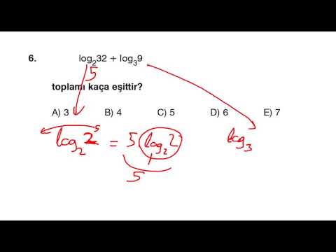 Logaritma Video Çözüm - 2 TYT-YKS Matematik Soru Bankası