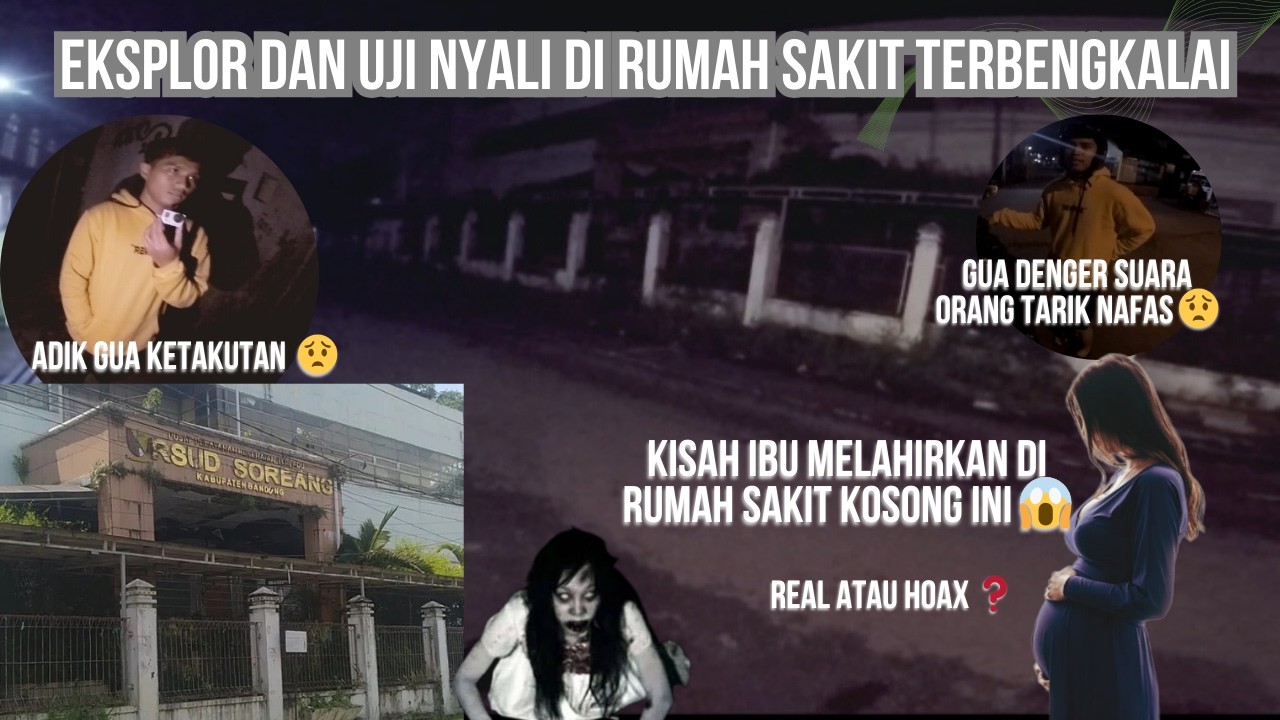 MERINDING 😱 EKSPLOR KE RUMAH SAKIT TERBENGKALAI 😟‼️