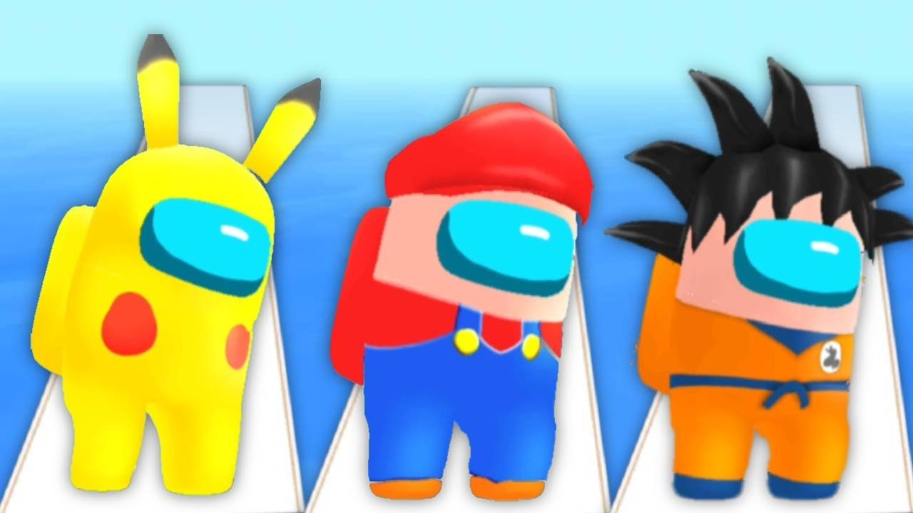 Imposter Dodge: Giant Rush & Join Clash - Gameplay All levels / all Skins ( android / ios )