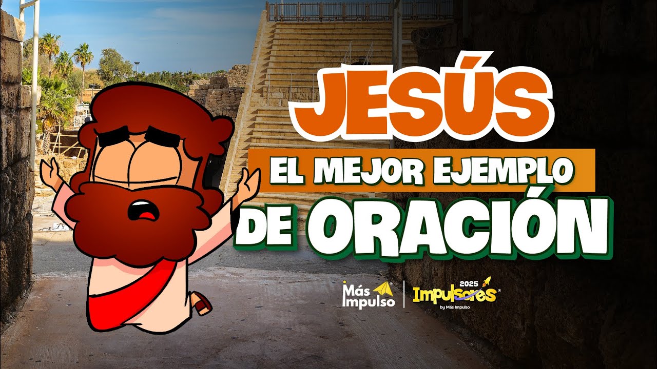 JESÚS Y LA ORACIÓN PARA NIÑOS 🙏🏽 | SALMOS 27:8 | CARICATURAS CRISTIANAS INFANTILES 🧩