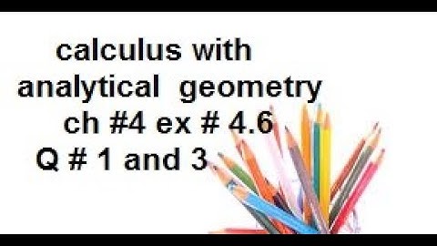 ex4.6 q1,3 reduction formula bsc calculus with analytical geometry/statsrauf