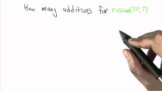 How Many Additions - Intro to Algorithms