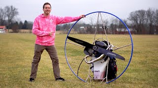 Taking My RACE PARAMOTOR On A 32 Mile Cross Country
