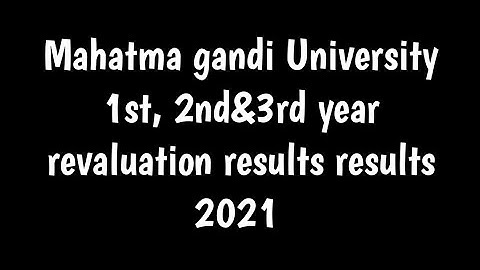MGU 1st, 2nd, 3rd year revaluation results 2021|@DegreeYoutubechannelMGU 1st year, 2nd year & 3rd