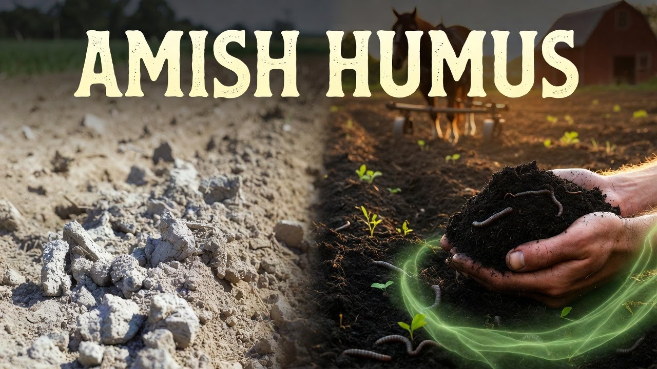 Why Amish Farms REFUSE Fertilizer: The Hidden Power of No-Till Humus