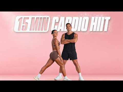 15 Min Standing Cardio HIIT | Intense Fat Burn (No Repeat, No Equipment)