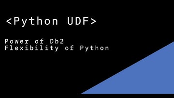 Db2 Python UDF to operationalize Python ML pipeline