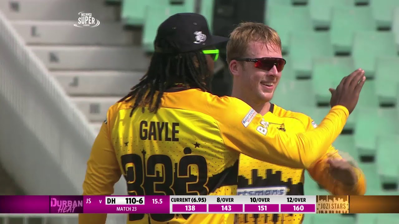 Match 23: Durban Heat vs Jozi Stars Full Match Highlights