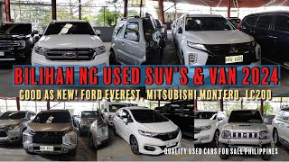 Quality Used Cars for sale Philippines - Bilihan ng SUV & Van Used Cars 2024