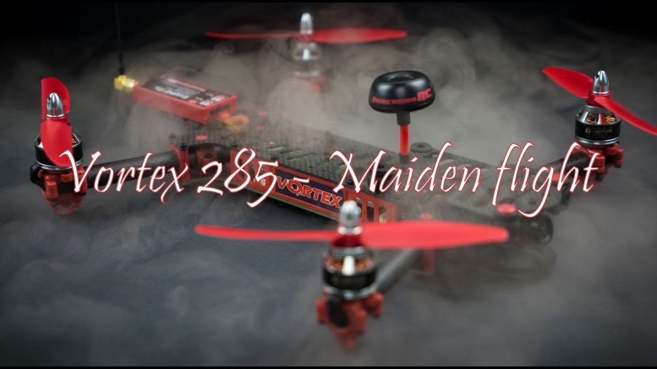 Maiden-flight with Immersion Vortex 285 - YouTube