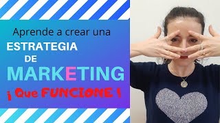 Estrategia de Marketing EXITOSA! ¿COMO CREAR UNA? #aprender #emprendedores #crecimiento