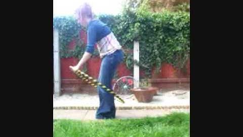 #21 Chemigals HOOP tutorial horizontal jump/step into/through the hoop slow motion