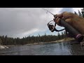 Fishing a Very High Icehouse Lake (Crystal Basin Recreation Area)