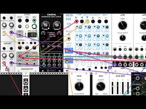 VCV Rack Timeshifter patch [BPM time shifting]