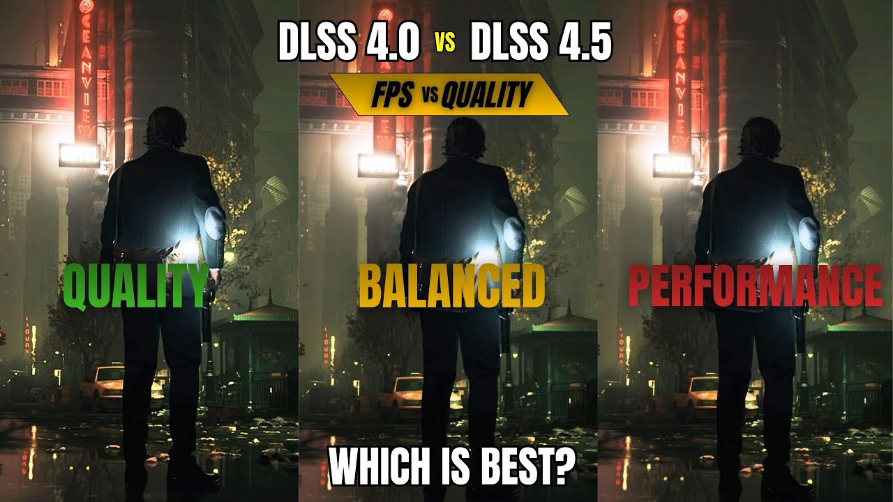 DLSS 4.5 vs DLSS 4 | In-Depth Image Quality & Performance Analysis