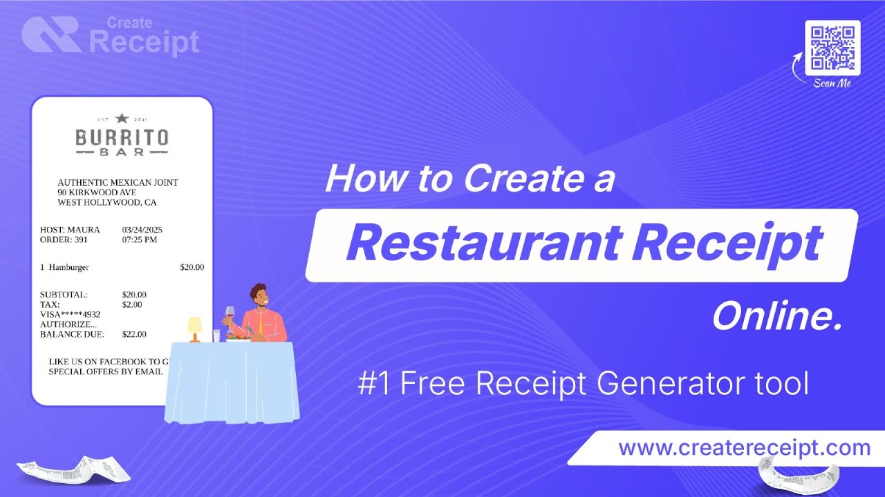 Recept Create How to Create a Restaurant Receipt Online | Step-by-Step Guide 🍽️🧾 ...
