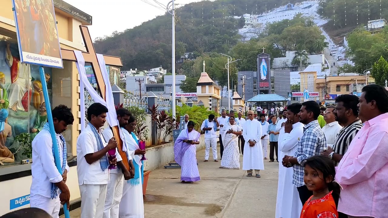 పరిశుద్ధ సిలువ మార్గం / Way of Cross / Stations of the Cross / Way of the cross Gunadala 